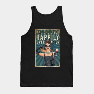 And She Lived Happily Ever After Cats Tank Top